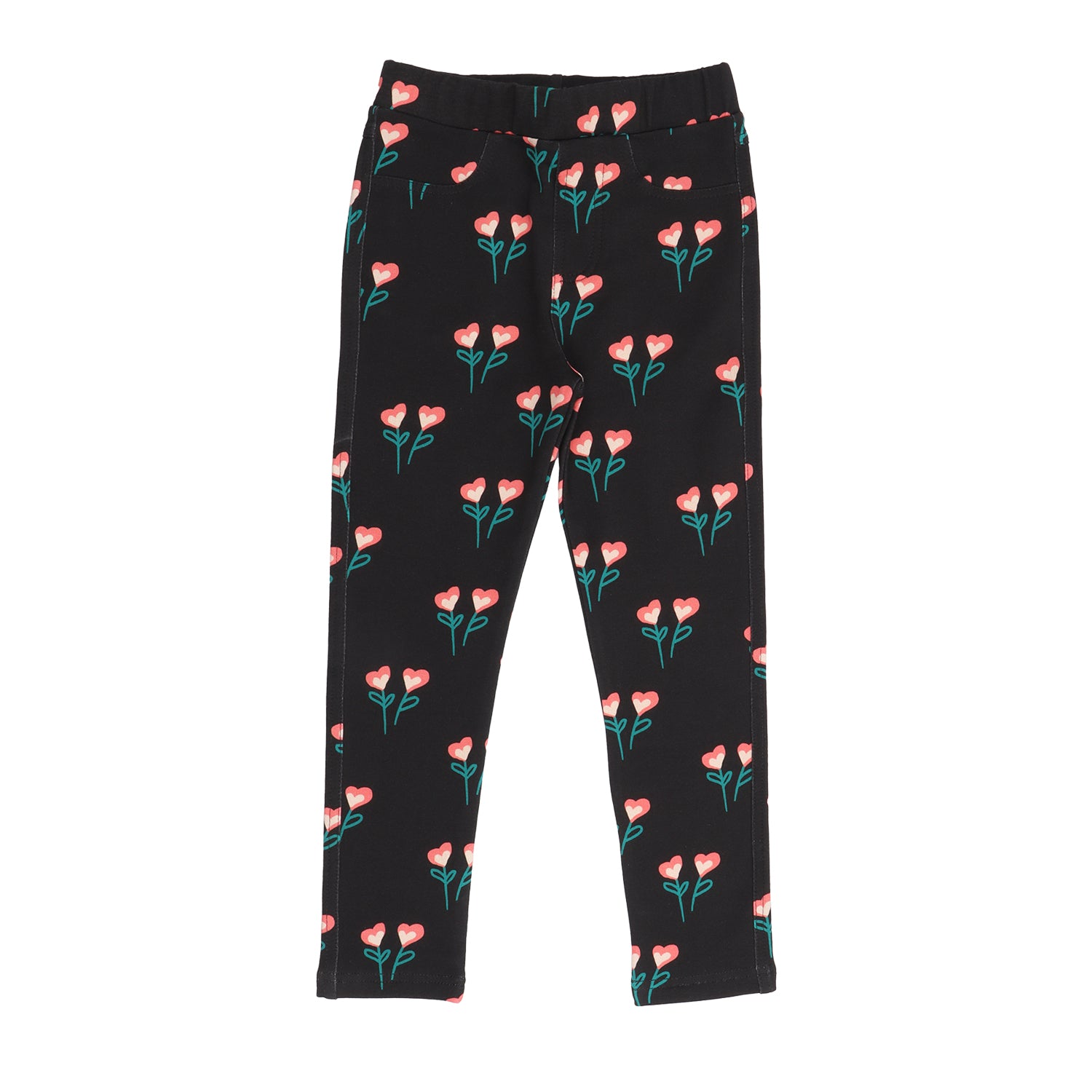 Flower Hearts 33-Sweat Leggings