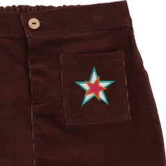 Cord Hot Brown 03-Skirt