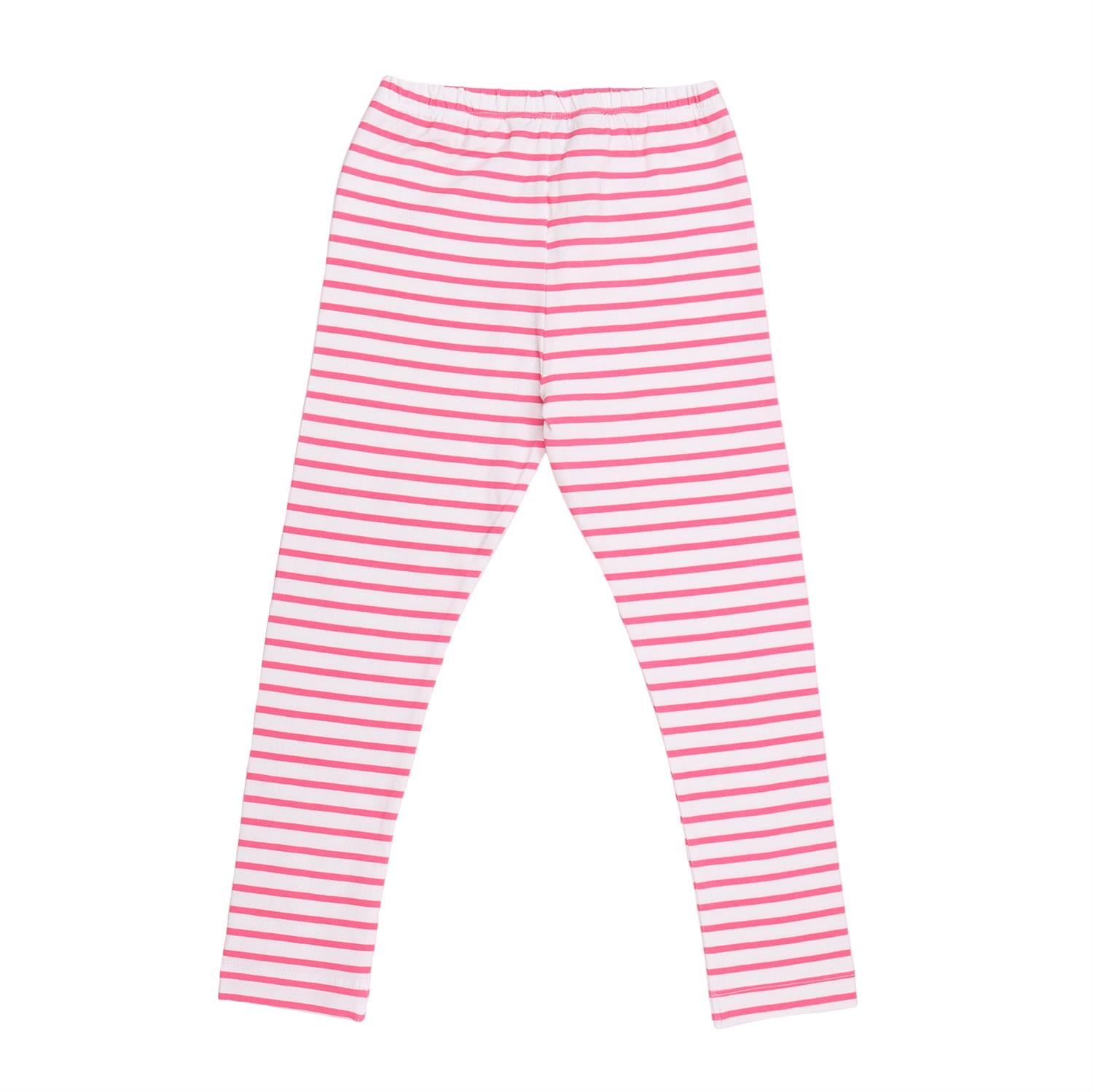 Pink stripes 12-Leggings