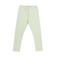 Green stripes 14-Leggings