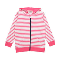 Pink stripes 12-Sweat Jacket