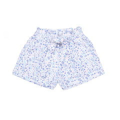 Blue Flowers-Shorts