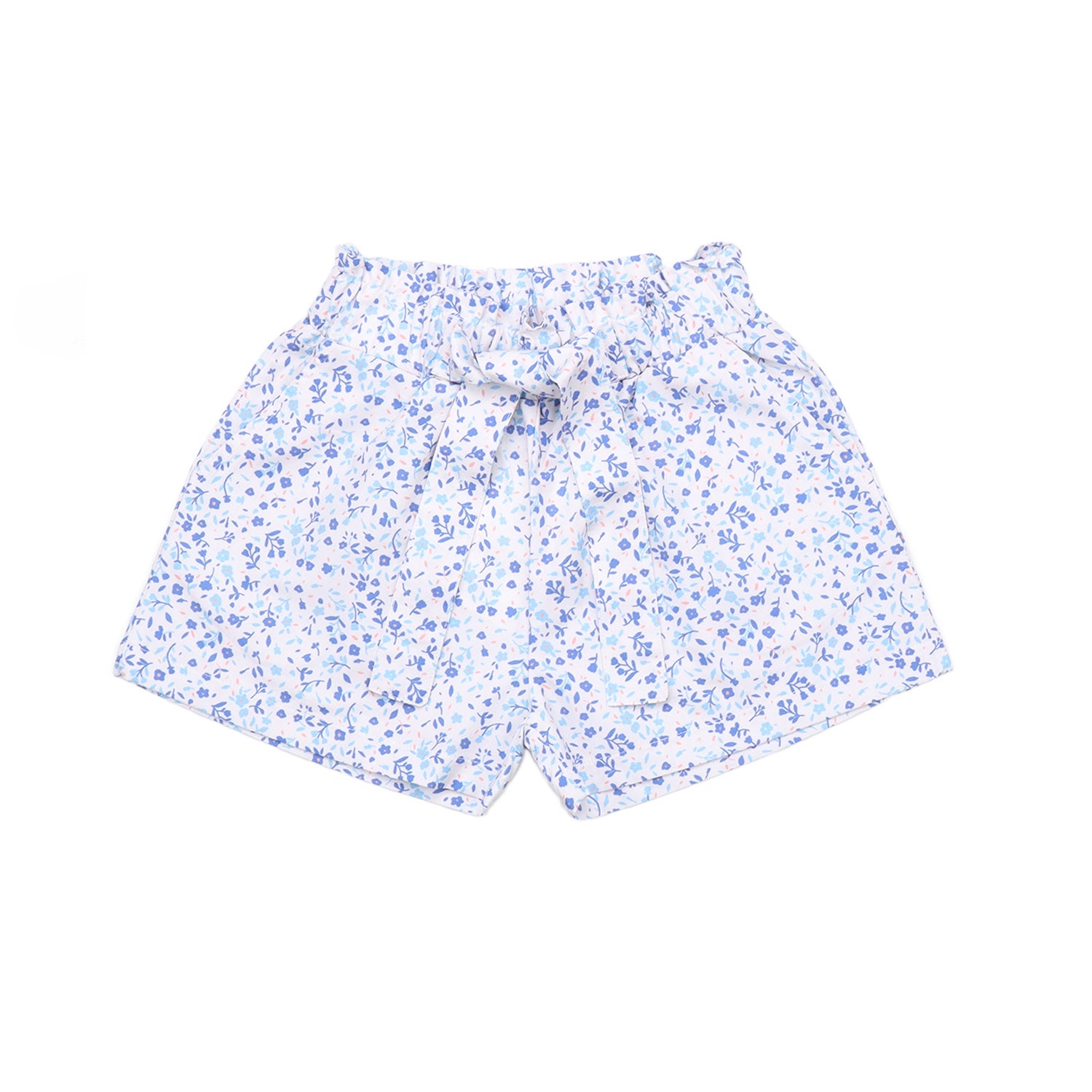 Blue Flowers-Shorts