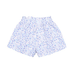 Blue Flowers-Shorts