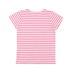 Pink stripes 12-T-Shirt