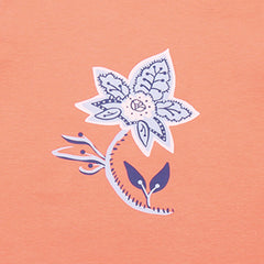 Blue Flowers-T-Shirt