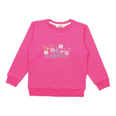 Pink Flowers-Sweatshirt
