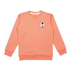 Blue Flowers-Sweatshirt