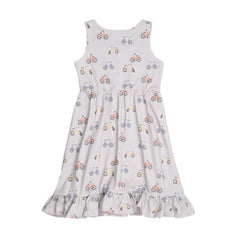 Bicycle-Sleeveless Dress