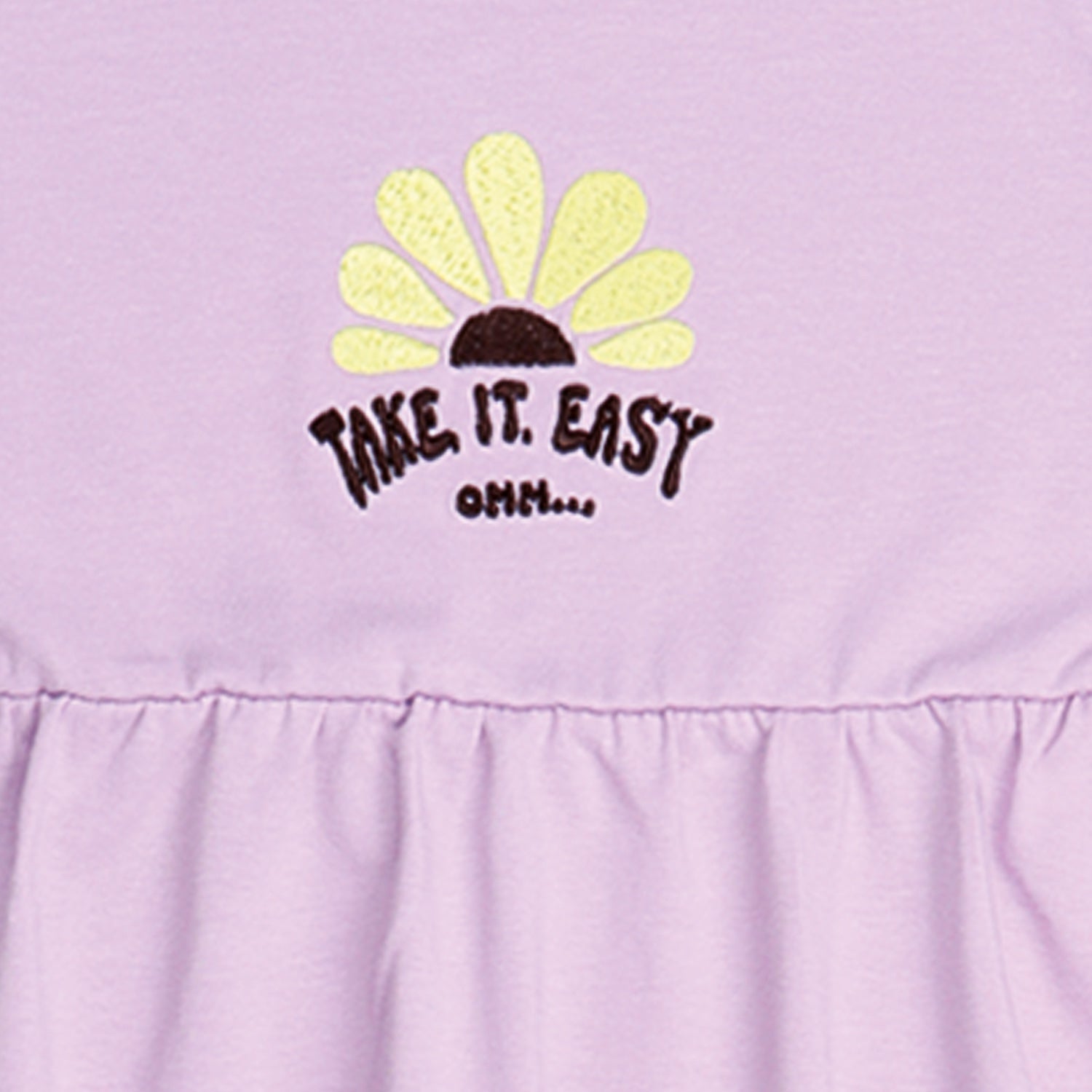 Yellow Flowers-Sleeveless Dress