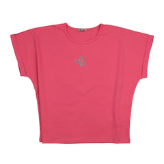 Pink Flowers-T-Shirt
