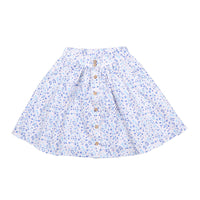 Blue Flowers Skirt