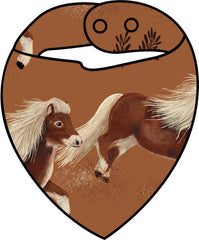 Lenço triangular de algodão (orgânico)