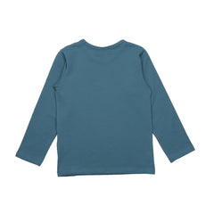 Shirt met lange mouwen van katoen (biologisch)