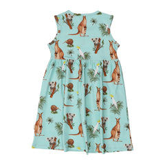 Australian Animals-Sleeveless Dress