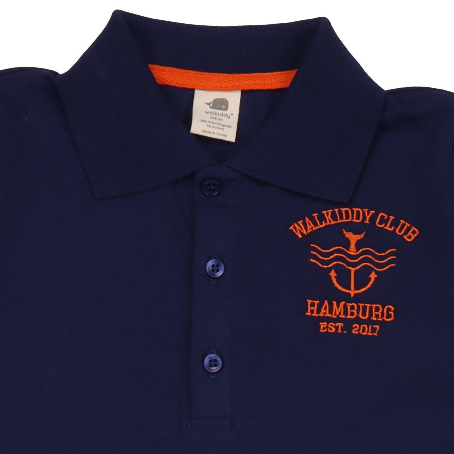 Blue Depths-Polo Dress