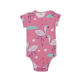 Body met korte mouwen van katoen (biologisch)