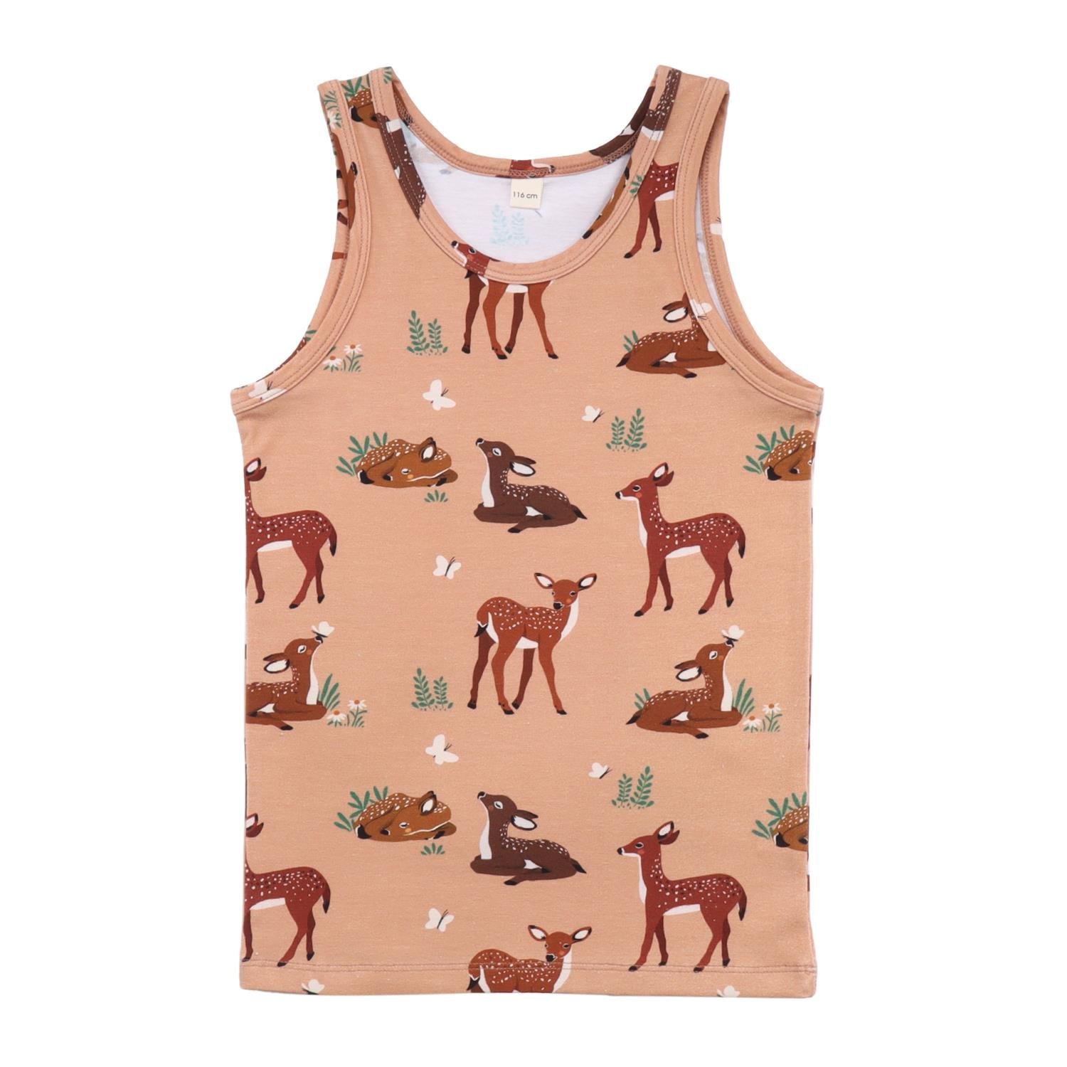 Baby Deers organic cotton undershirt from two-pack