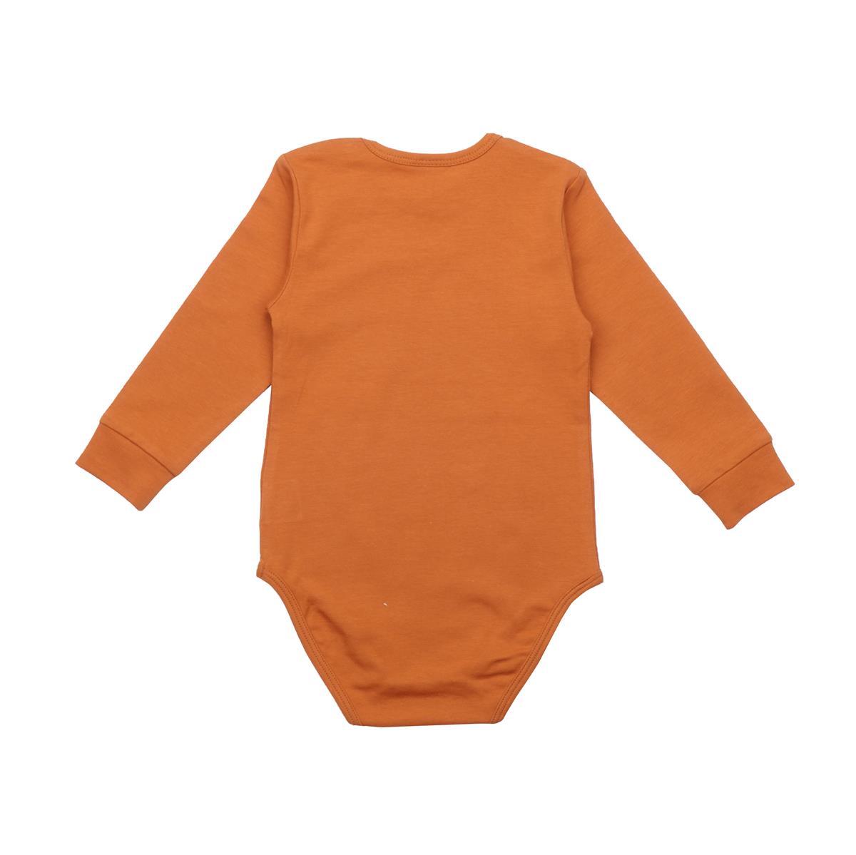 Langarm Body aus Baumwolle (Bio)