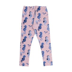 Blue Seahorses-Leggings