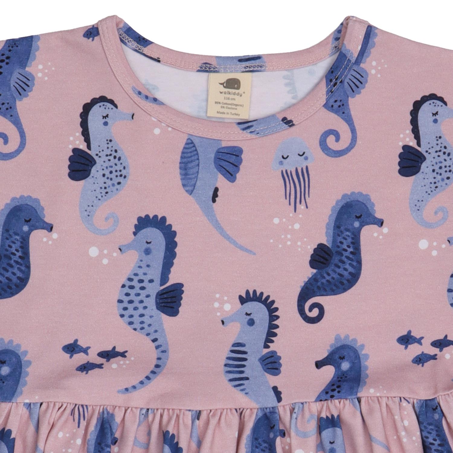 Blue Seahorses-Dress