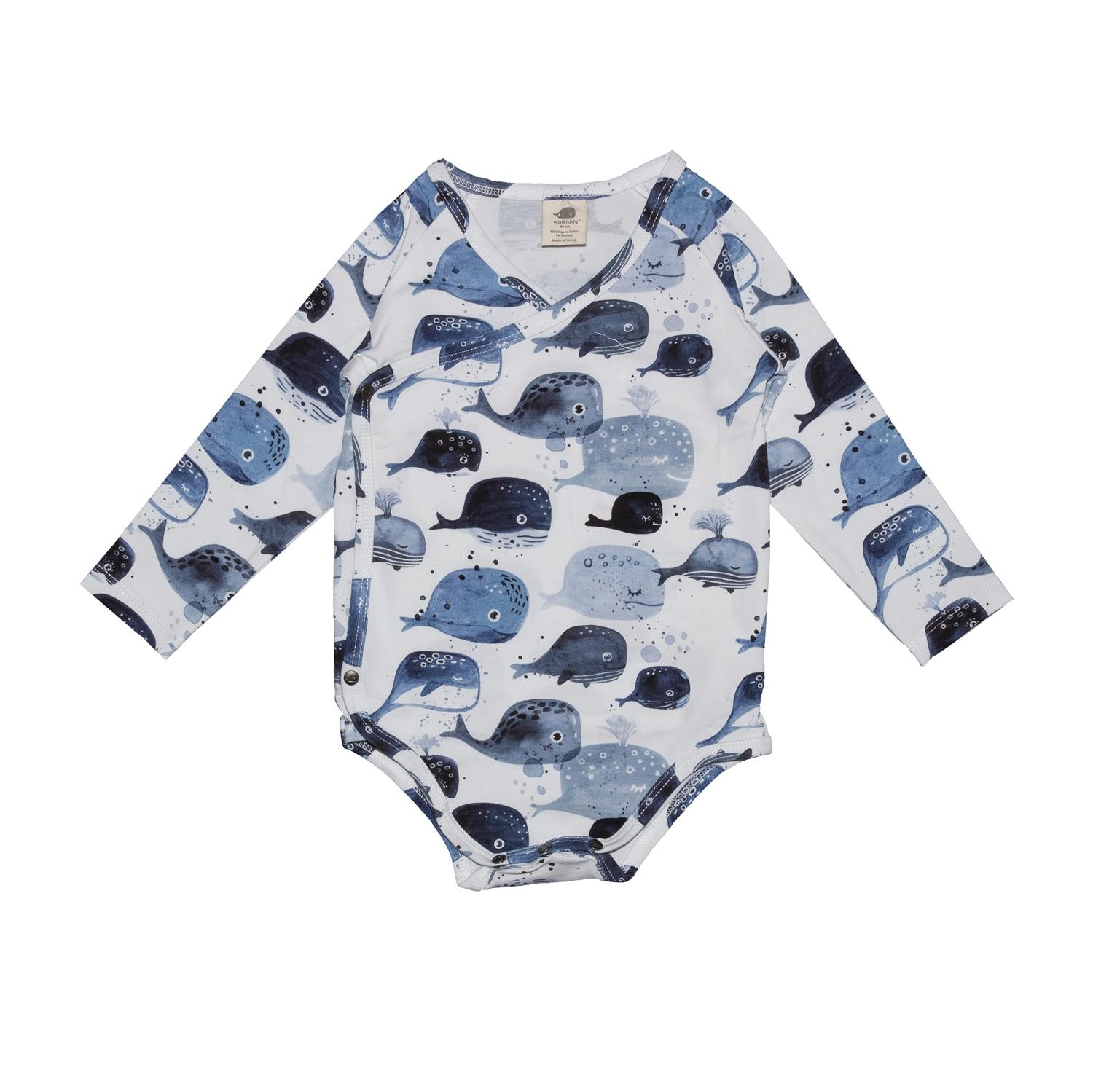 Wickelbody aus Baumwolle (Bio)