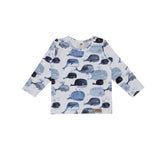 Maglietta a maniche lunghe in cotone (biologico)