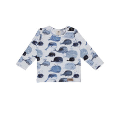 Maglietta a maniche lunghe in cotone (biologico)