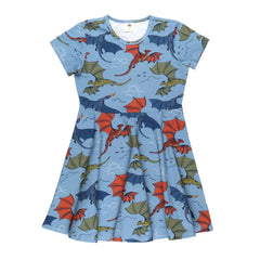 Кольорові дракони - плаття для ковзаняр