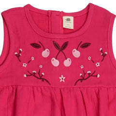 Carmine Sleeveless Dress