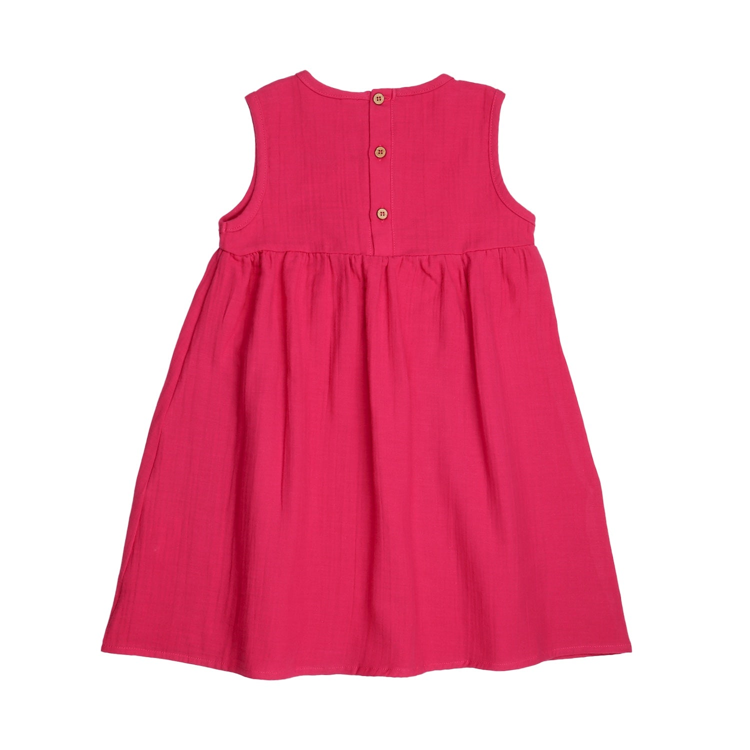 Carmine-Sleeveless Dress