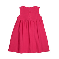 Carmine Sleeveless Dress