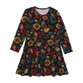 Cheerful Flowers-Dress 98