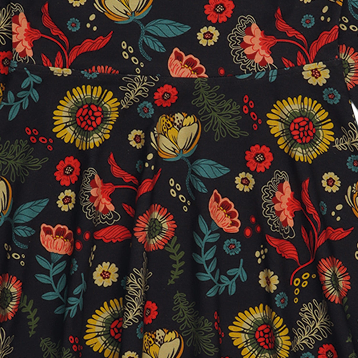 Cheerful Flowers-Dress 98