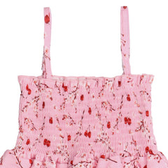 Cherries and Blossoms Strap Dress