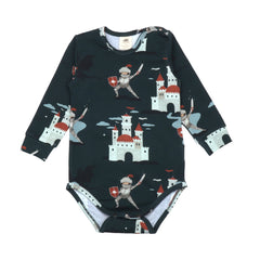 Pamuktan yapılmış uzun kollu body (organik)