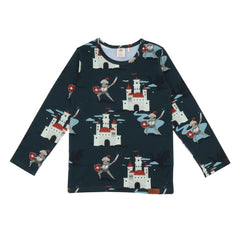 Maglietta a maniche lunghe in cotone (biologico)