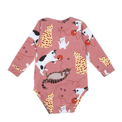 Body à manches longues en coton (biologique)