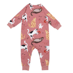 Pamuklu bebek tulumu (organik)