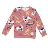 Moletom pulôver confeccionado em algodão (orgânico)