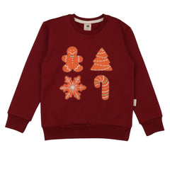 Burgundy-Sweatshirt 110