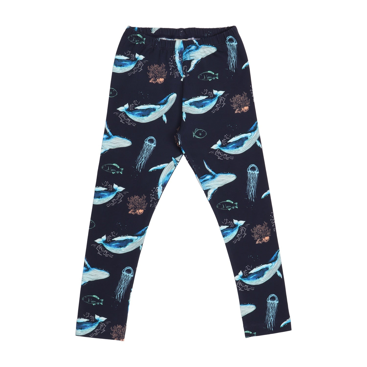 The Dancing Whales-Leggings