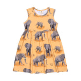 Jurkje met korte mouwen van katoen (biologisch)