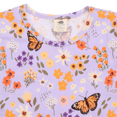 Flowers and Butterflies-Shirt