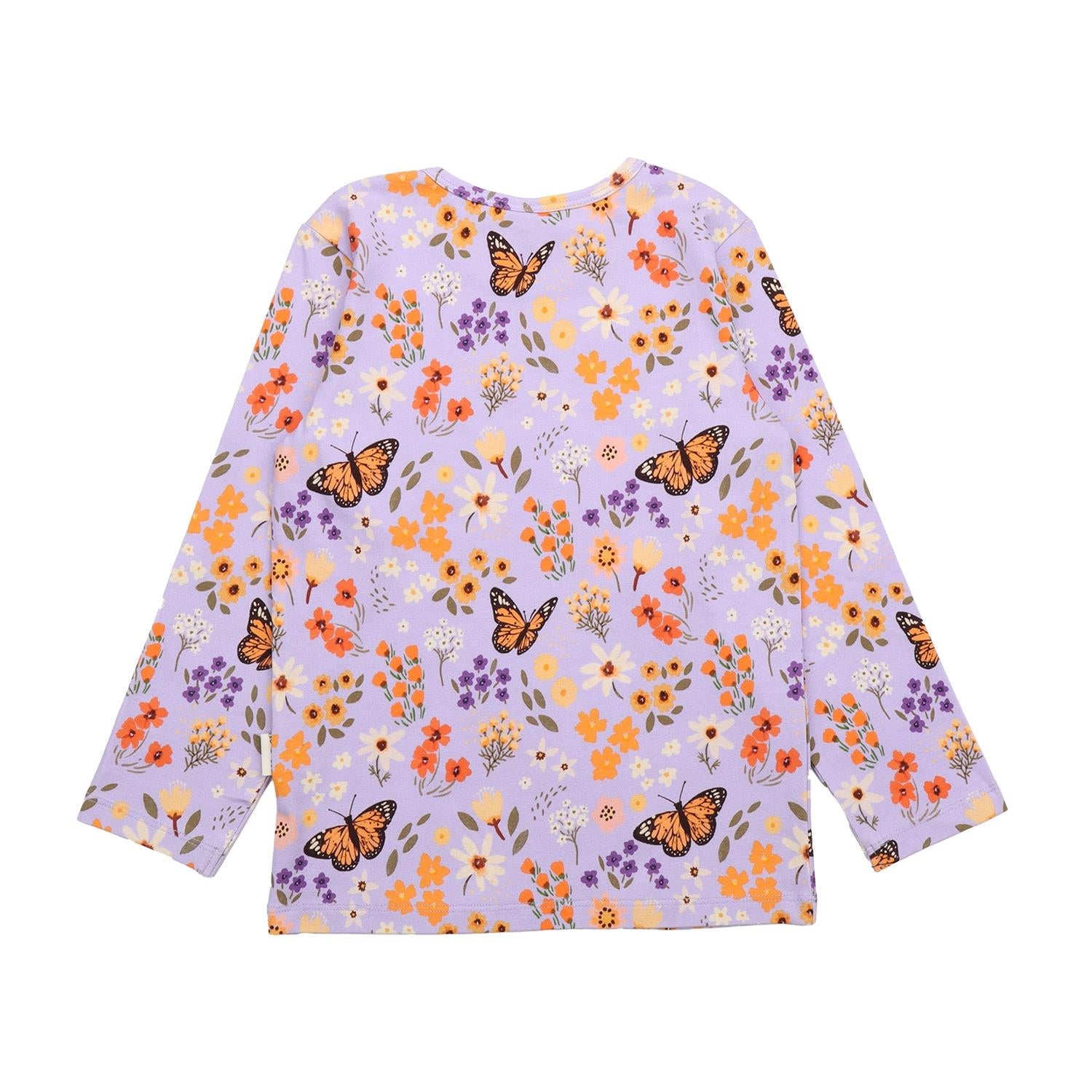 Flowers and Butterflies-Shirt
