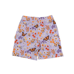 Flowers and Butterflies-Shorts