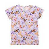 Flowers and Butterflies-T-Shirt
