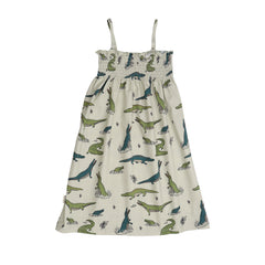 Funny Crocodiles-Strap Dress