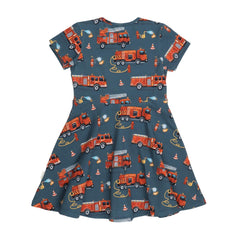 Fire Fighters-Flared Dress