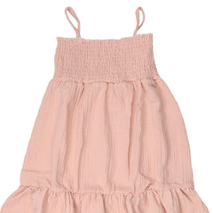 Çiçekler ve Yapraklar - Askılı Elbise